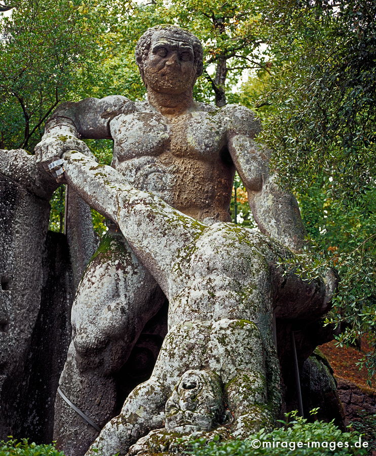 Gigantenkampf
Sacro bosco - Bomarzo
