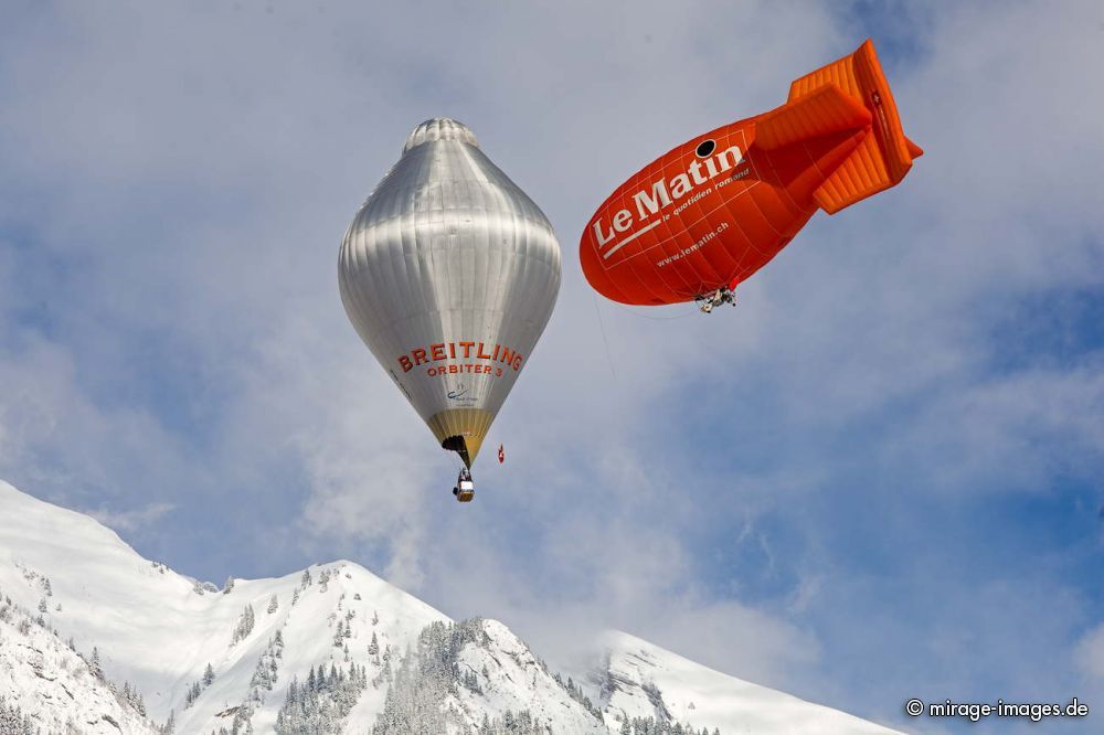 35. international Balloon Festival - Hot air balloon of Bertrand Piccard
Château-d’Œx
