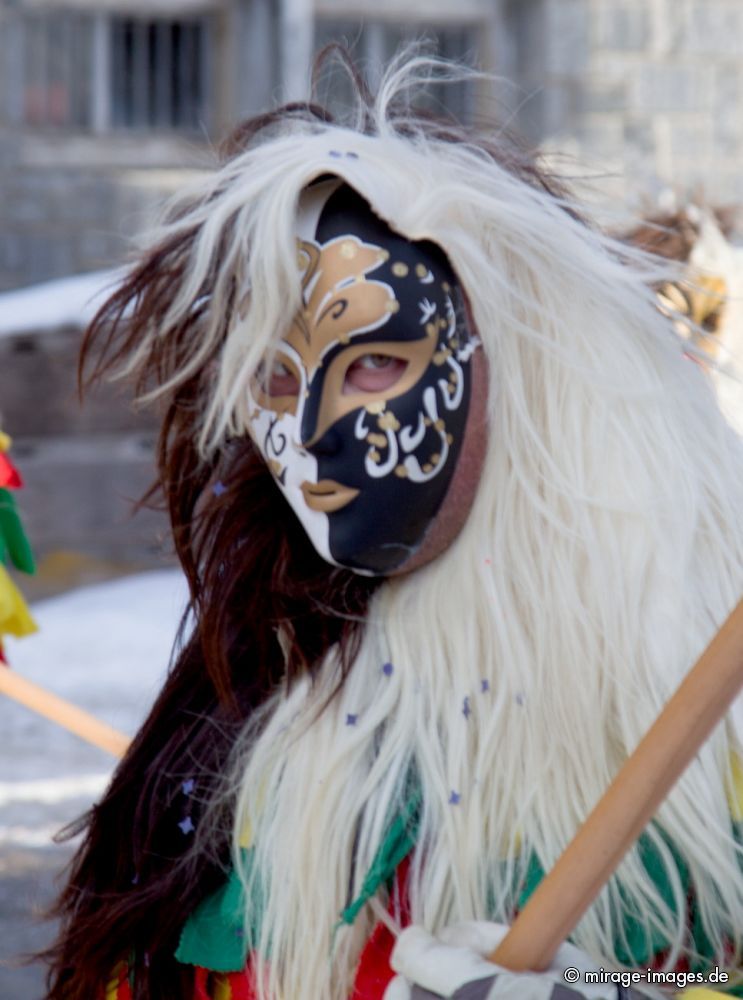 A Beauty
Lötschental
Schlüsselwörter: Karneval, Maske, Schönheit Venedig, Fell, Haare, Blick, Augen, romantisch,