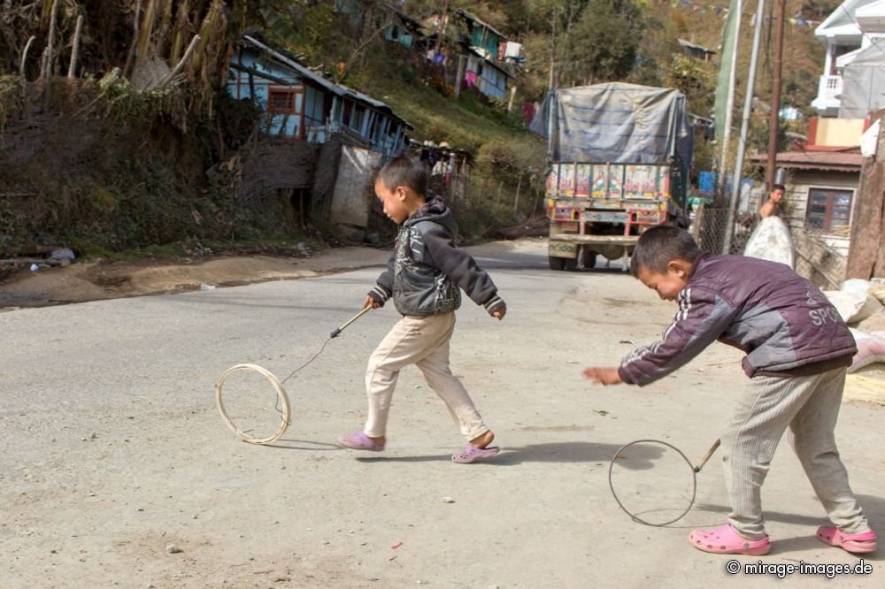 Playing Children
