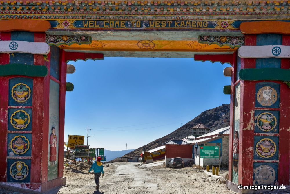 Gate to West Kameng
Sela Pass 
