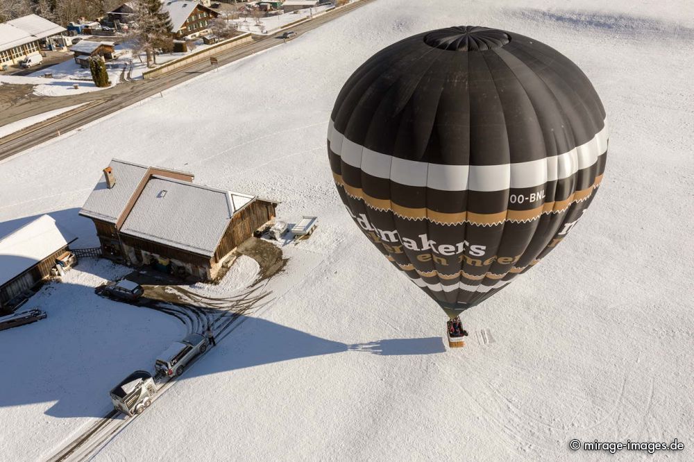 40th International Hot Air Balloon Festival - balloon of Evert Dehandschutter (BE), just landed
Château-d’Œx
