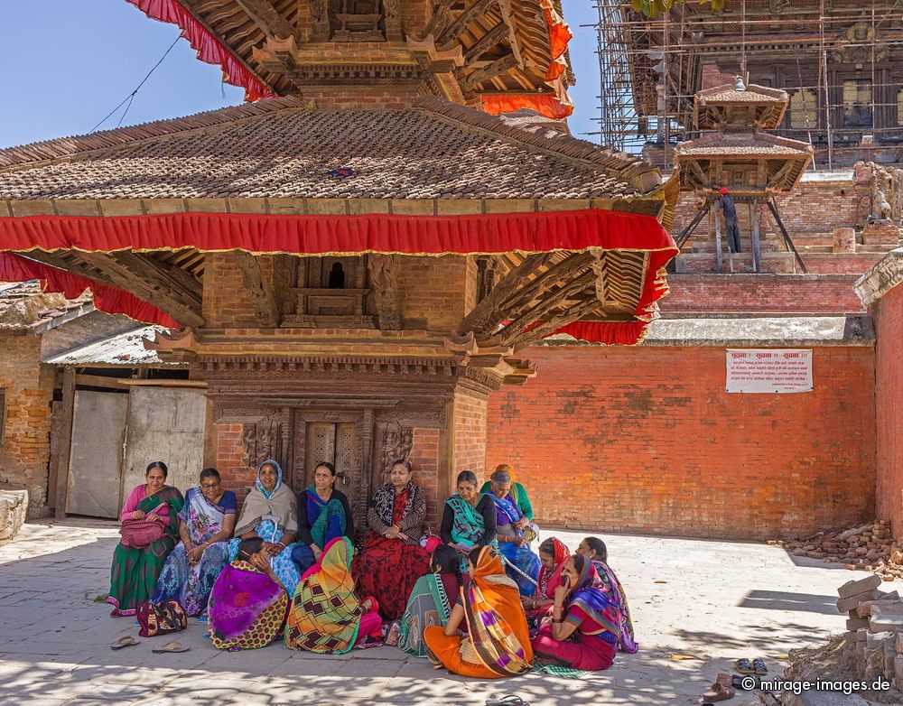 Colourful girl Group
Durbar Square
