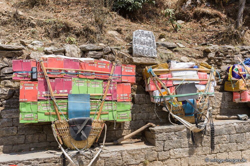 Porters Load
Everest Base Camp Trekking Route
