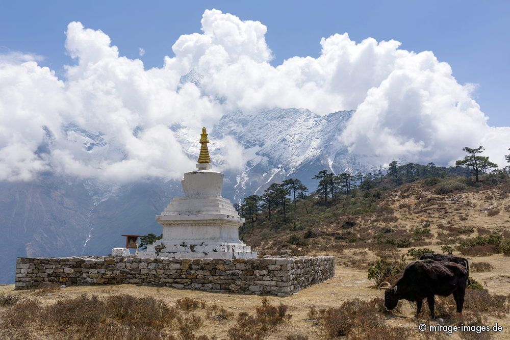 Stupa dedicated to Sir Edmund Hillary
Sagarmatha National Park
