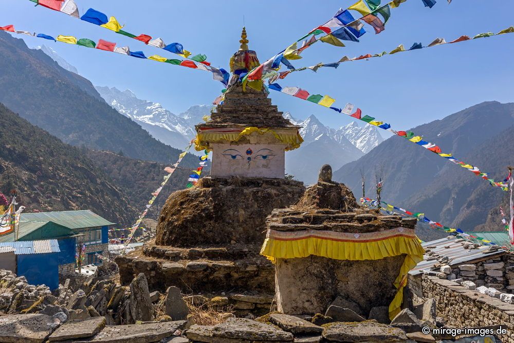 Stupa - tib. Chörten
Thamo
