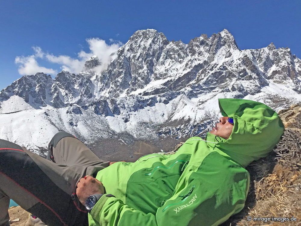 Our one and only famous Guide Dhandos Tamang
Gokyo Ri
